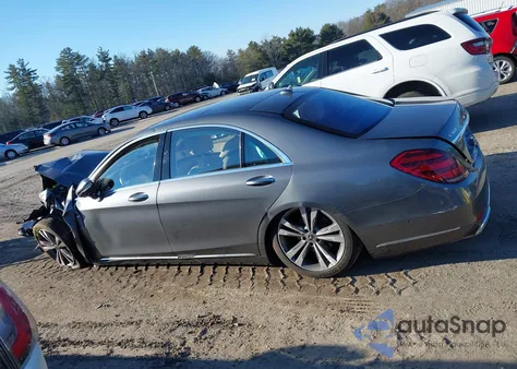 2019 Mercedes-Benz S 560 4Matic z USA, uszkodzony, nr VIN WDDUG8GB7KA487316